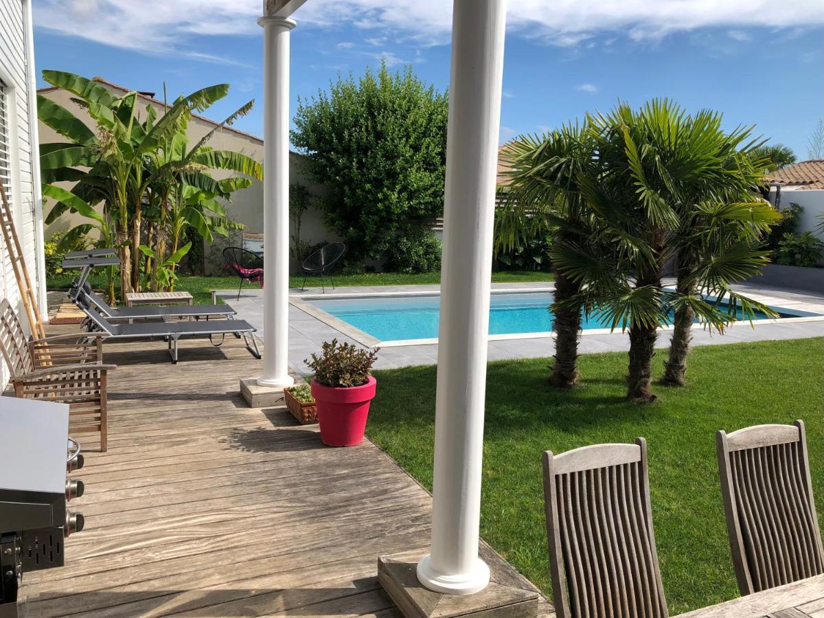 Maison M, Chambre Privee Acces Jardin Piscine Et Jacuzzi Pres De La Rochelle La Rochelle  Esterno foto